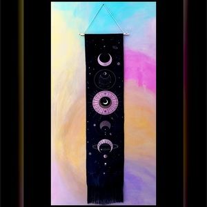 Moon & Constellations Tapestry